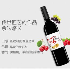 Vina Inigo 宜兰树 卡布拉沃 Caballo Bravo 红葡萄酒 750ml *2瓶 