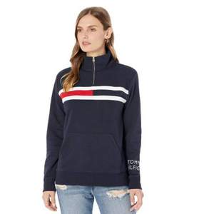Tommy Hilfiger 湯米·希爾費(fèi)格 女士1/4拉鏈套頭衛(wèi)衣 ? J2XH0675