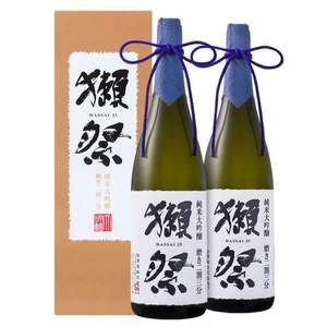 88VIP会员，DASSAI 獭祭 纯米大吟酿23  二割三分 1.8L*2瓶 礼盒装