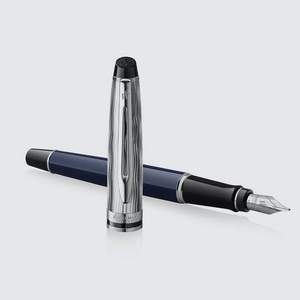 Waterman 威迪文 权威蔚蓝本真系列 F尖钢笔