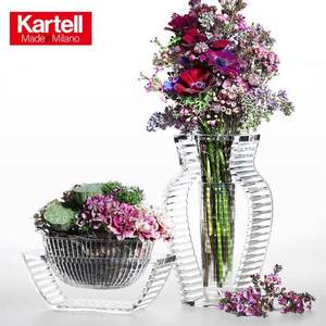 意大利国宝级家具品牌，Kartell I Shine 欧式塑料花瓶