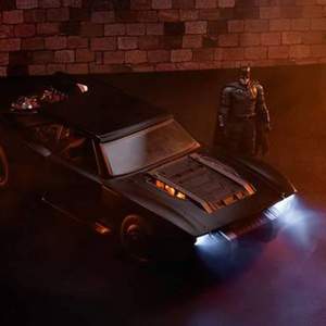 Jada Toys 佳达 蝙蝠侠2022 蝙蝠战车和蝙蝠侠 静态压铸模型