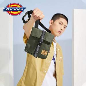 清仓低价，Dickies 帝客 情侣印花标志斜挎包 49款