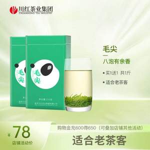 川紅 明前高山云霧毛尖 250g*2罐