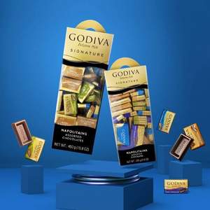 <span>临期白菜！</span>GODIVA 歌帝梵 Napolitian Tower 混合味巧克力礼盒装 225g*5盒