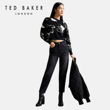 Ted Baker 泰德·贝克 Bootis 女士高腰直筒七分牛仔裤256677