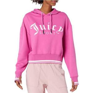 Juicy Couture 橘滋 女士短款连帽卫衣