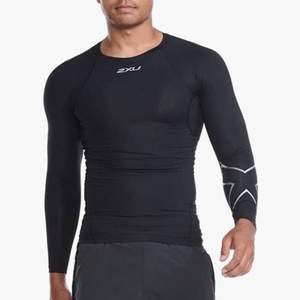 2XU Core系列 男士长袖压缩衣 MA6398a