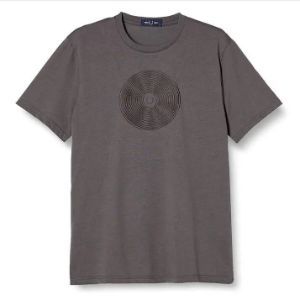 <span>白菜！</span>Fred Perry 佛莱德·派瑞 Disc Graphic 男士纯棉短袖T恤M3629