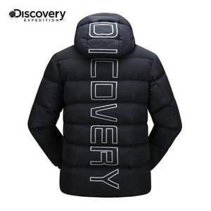 Discovery Expedition 男款冬季戶外旅行90%鵝絨羽絨服