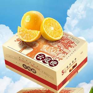 褚氏農(nóng)業(yè) 云冠橙 優(yōu)級L果10斤 禮盒裝