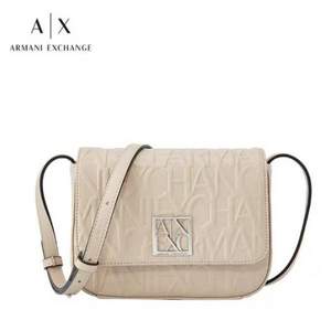 A|X Armani Exchange 阿玛尼副牌 女士金属扣小方包单肩包