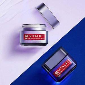 L'Oreal Paris 欧莱雅 Revitalift Filler 面部护理套装（日霜50mL+晚霜50mL）