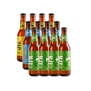 临期低价，百威英博 鹅岛IPA印度淡色艾尔精酿啤酒355mL*12瓶