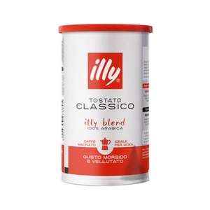 原罐装进口，ILLY 意利 手冲意式咖啡粉(中度烘焙)200g 