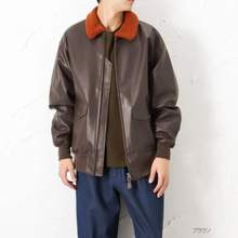 Alpha Industries 阿尔法工业 G-1 男士飞行员仿皮夹克TA1549