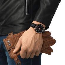 TISSOT 天梭 PRS 516 律馳系列 男士日星雙顯夜光防水自動機械 T100.430.36.051.01