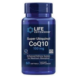 Life Extension 沿寿 超级泛醇辅酶Q10软胶囊100mg*60粒