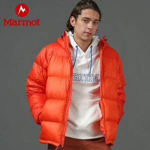 Marmot 土拨鼠 Guides 男士700蓬拒水鹅绒面包羽绒服 V73165