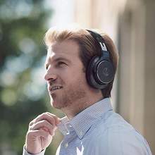 Audio Technica 铁三角 ATH-DSR7BT 头戴式纯数字驱动蓝牙耳机