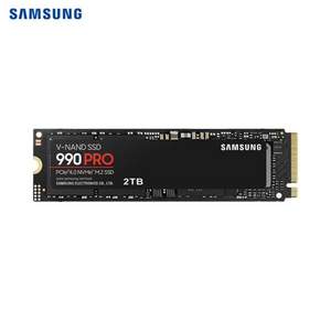 讀寫速度高達7450/6900MB/s，Samsung 三星 990 PRO NVMe M.2 固態(tài)硬盤 2TB  