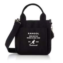 Kangol 加厚棉质休闲帆布包手提包