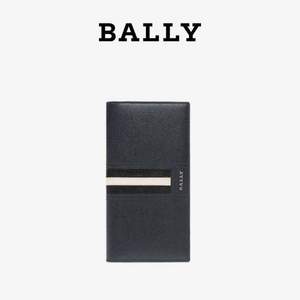 Bally 巴利 Taliro系列 男士蓝色牛皮长款钱包6218069