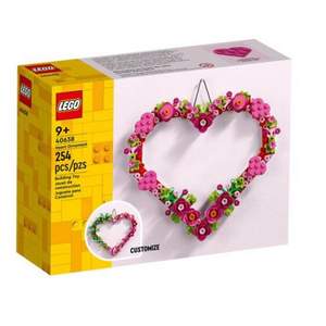 新品，LEGO 乐高 创意百变系列 40638 创意心形花环