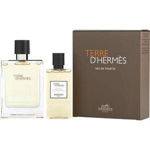 Hermès 爱马仕 大地男士淡香水EDT 100mL+头发身体香氛洁净沐浴露80mL $83.78