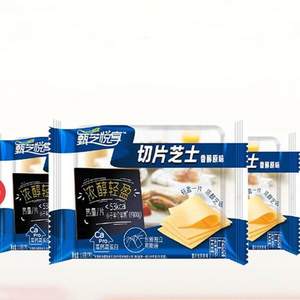 Cheese Joy 甄芝悦享 香醇原味切片芝士348g（116g*3袋） 送随机口味1袋