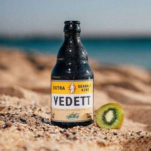 比利时进口，VEDETT 白熊 海盐奇异果精酿啤酒 330ml*24瓶 