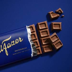 芬兰进口，Fazer 菲泽 巧克力排块 多口味 200g*2盒