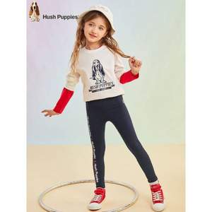 Hush Puppies 暇步士 女童外穿打底褲（105~170碼）多色