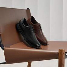 ECCO 愛步 S Lite Hybrid 輕巧混合 男士舒適通勤德比鞋520324 兩色