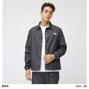 日版，The North Face 北面 男士GTX防水牛仔教练夹克NP12042