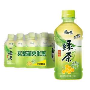 康师傅 蜂蜜绿茶 330ml*12瓶