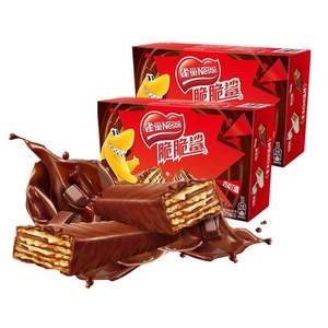 Nestle 雀巢 脆脆鯊 巧克力味威化 480g*2盒