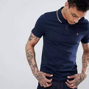 Original Penguin 企鹅牌 Contrast Tipping 男士纯棉短袖Polo衫 S码