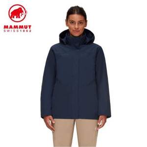 Mammut 猛犸象 Trovat 女士三合一防水硬壳冲锋衣 1010-29120