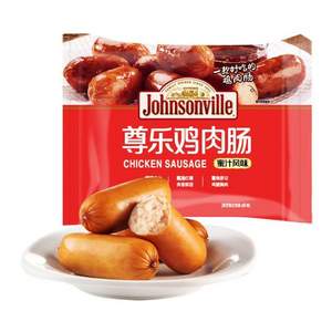 限地区，Johnsonville 尊乐 焦香蜜汁鸡肉烤肠 240g*3盒