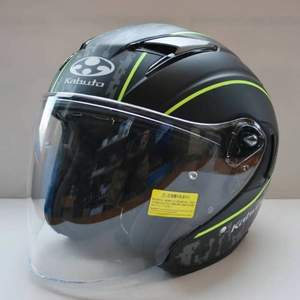 日本摩托车头盔三大品牌，OGK KABUTO Exceed Delie 摩托车头盔 半盔双镜片 S码 584436 