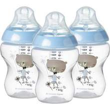 Tommee Tippee Closer to Nature系列 新生儿防胀气奶瓶 260ml*3个