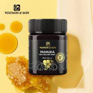 <span>白菜！</span>新西蘭進(jìn)口，Watson&Son 沃森 天然麥盧卡蜂蜜MGS5+ 250g/野地花蜂蜜500g