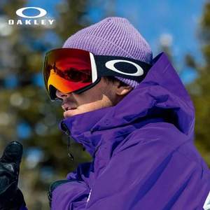 Oakley 欧克利 Flight Deck飞行系列 谱锐智滑雪护目镜0OO7050