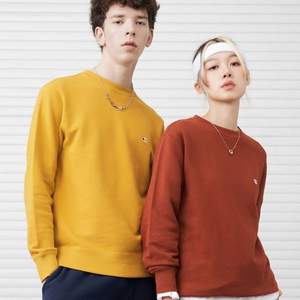 Champion 冠軍 男式經(jīng)典刺繡小標(biāo)純棉套頭衛(wèi)衣 C3-Q001