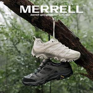 鞋靴之母，Merrell 邁樂 MOAB 3 男女同款低幫防滑登山鞋 J035893/J035894