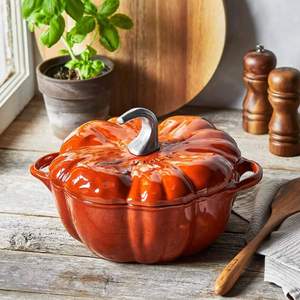 Staub 珐宝 珐琅铸铁锅 南瓜炖锅3.31L（3.5夸脱）