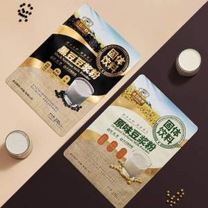 金日制藥監(jiān)制，金日禾野 黃豆/黑豆純豆?jié){粉 270g*2袋