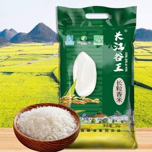 湖北省糧油集團(tuán)出品，長(zhǎng)江谷王 長(zhǎng)粒香米 10斤