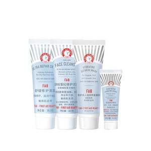 <span>临期白菜！</span>FIRST AID BEAUTY 急救美人 洁面28.3g*1+经典面霜28.3g*2+控油9.6g*2